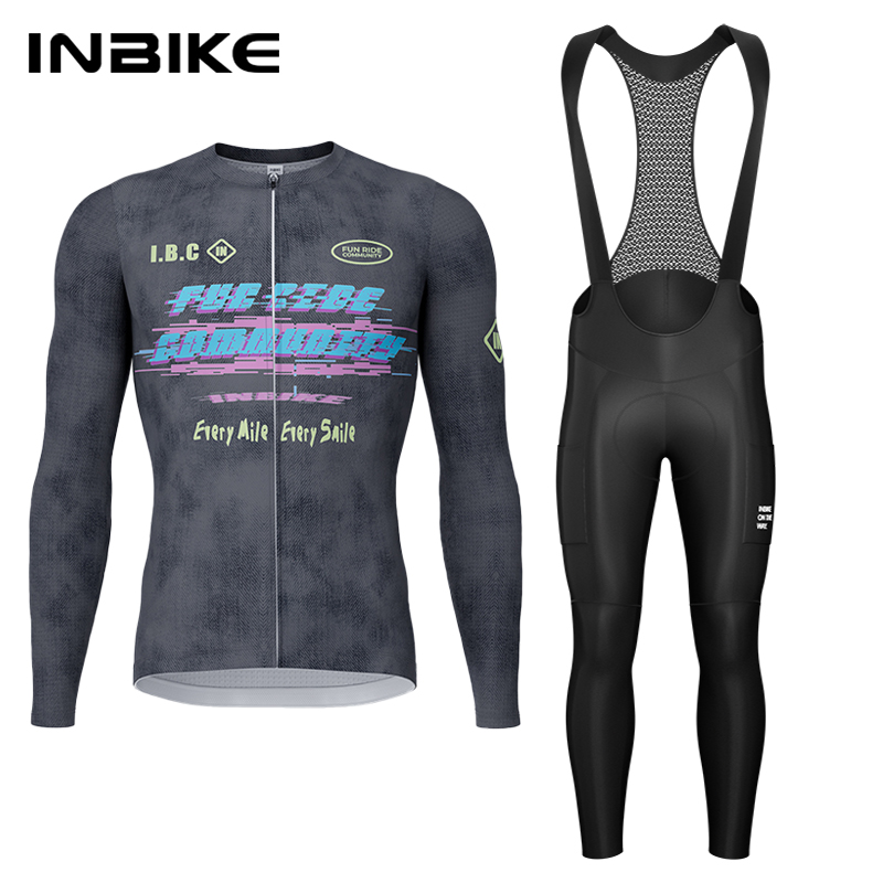 Cycling Gear Jersey - INBIKE Frühling Herbst Radfahren Set Radfahren