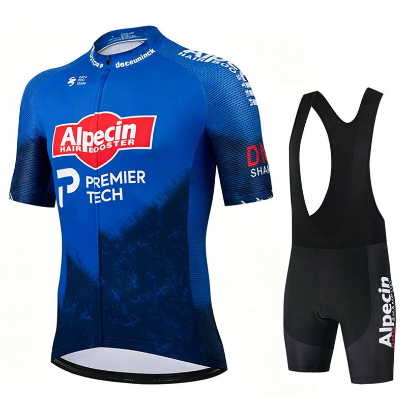 Cycling Bib Shorts - Alpecin Pro Radfahren Jersey Sets Männer