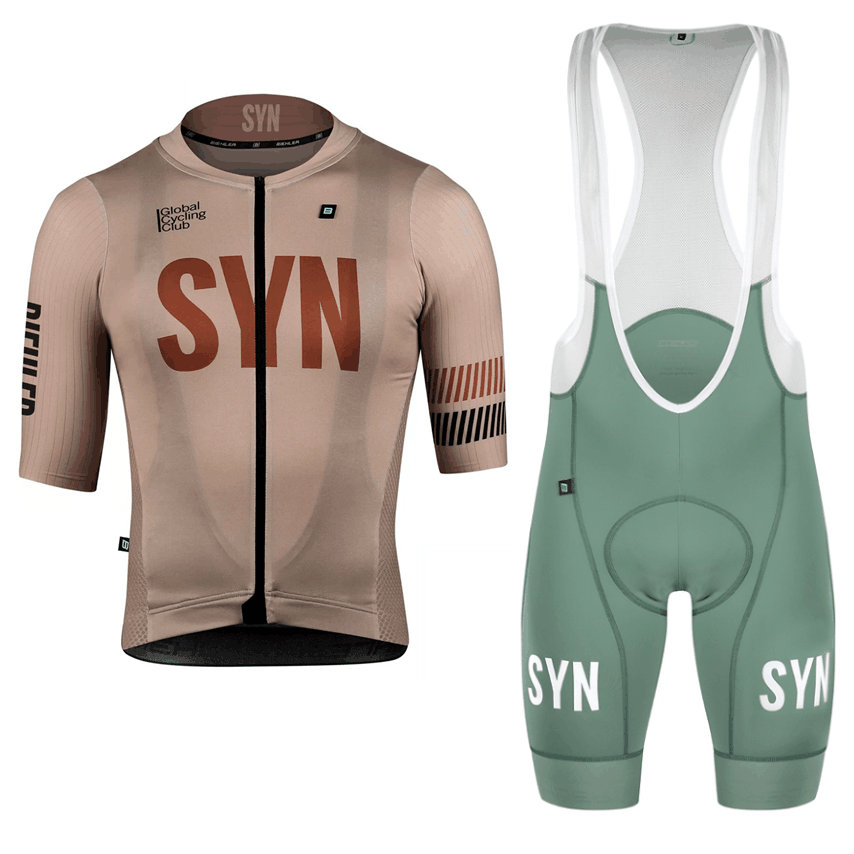 Syn braune Fahrrad bekleidung  – Cycling Bib Shorts Bewertung und Preis